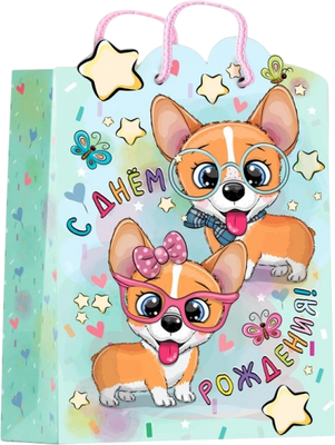 

Пакет подарочный, Корги PXLF-114630-C