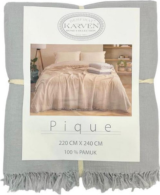 

Плед, Муслиновый Евро 220x240 / PL037 Gri