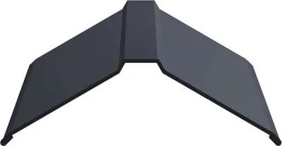 

Конек кровельный, 150 Эконом Плюс-Пэ-мат-RAL7016