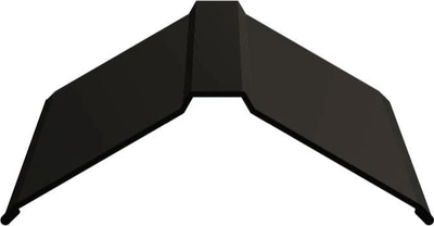 

Конек кровельный, 150 0.5-Пэ Rooftop Matte (СтБархат)-RAL8019