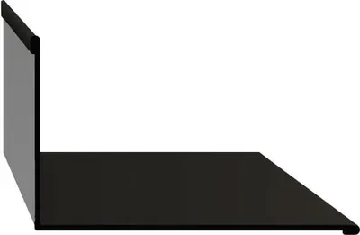 

Планка примыкания, Верхняя 0.5-Пэ Rooftop Matte (СтБархат)-RAL9005