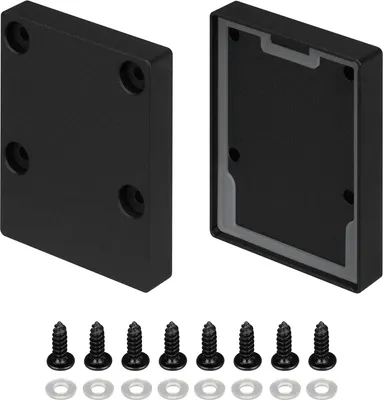 

Заглушка для профиля, IP-LINE-4050 BLACK глухая / 055282