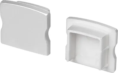 

Заглушка для профиля, LINE-1715 SILVER глухая / 054385