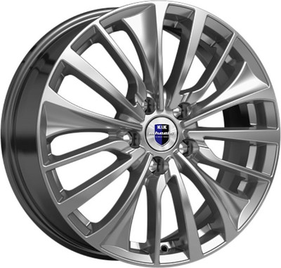 

Литой диск, Flanker 17x6.5" 5x114.3мм DIA 67.1мм ET 46мм Дарк платинум