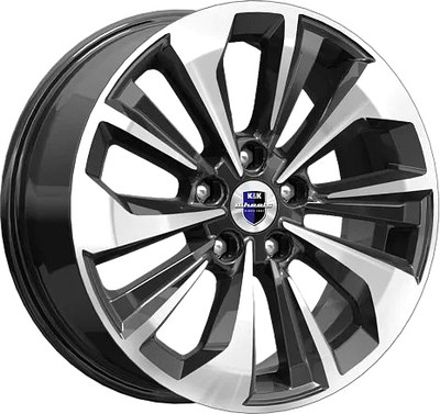 

Литой диск, Авиор 17x7" 5x110мм DIA 67.1мм ET 35мм Алмаз черный