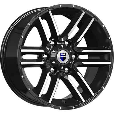 

Литой диск, Алгама 17x8" 6x139.7мм DIA 106.1мм ET 0мм Алмаз черный