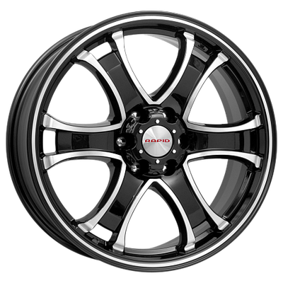 

Литой диск, Балеар 18x7.5" 6x127мм DIA 77.9мм ET 38мм Алмаз черный