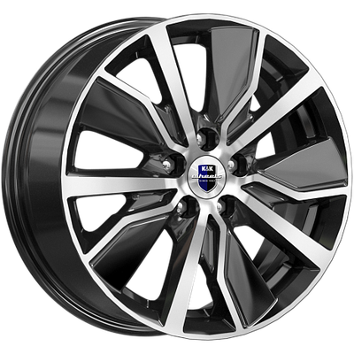 

Литой диск, Гамбит 16x6.5" 5x105мм DIA 56.6мм ET 38мм Алмаз черный