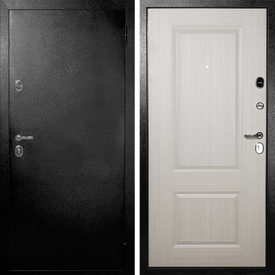 Входная дверь Форпост Классик 86x205 (левая, антик темно-коричневый/беленый дуб) - 