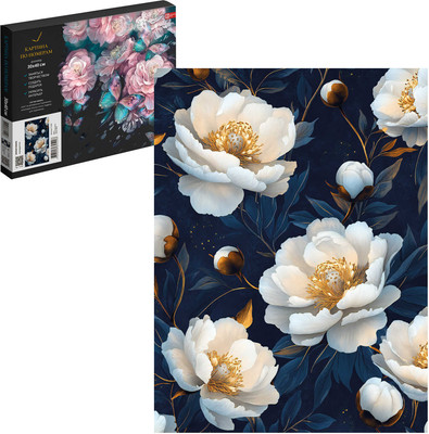 

Картина по номерам, Белые маки / 71250