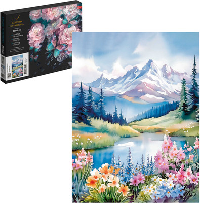 

Картина по номерам, Горный пейзаж / 71253