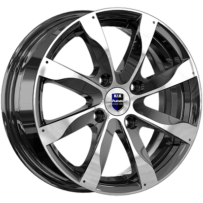 

Литой диск, Джемини 15x6" 4x114.3мм DIA 66.1мм ET 40мм Алмаз черный