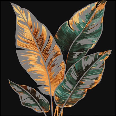 

Картина по номерам, Золотые листья / 71274