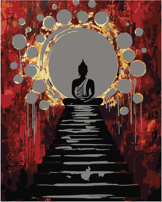 

Картина по номерам, Золотой Будда / 71284