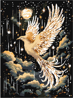 

Картина по номерам, Золотая птица / 71302