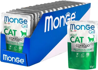 

Влажный корм для кошек, Grill из кролика