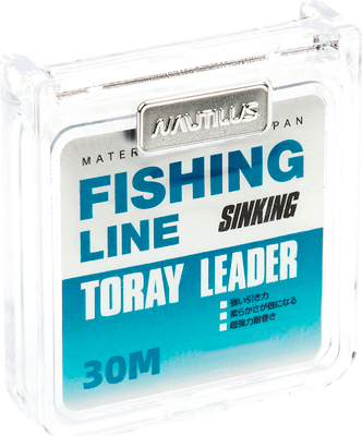 

Леска монофильная, Toray Leader 0.112мм 1.91кг 30м clean / 06-42302518