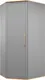 Шкаф MODULA Карпин INV01HC-1D-1000/804/2014(05) (дуб натюрель/серый) - 