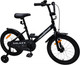 Детский велосипед Nameless Galaxy 16 2025 / 16GL-BK/SL(25) (черный/серебристый) - 