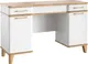 Туалетный столик MODULA Карпин INV01ST-2D1Z2S-1268/425/774(02) (дуб натюрель/белый премиум) - 