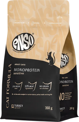 

Сухой корм для кошек, CF Monoprotein Чувств. пищеварение индейка шпинат / 020/251154