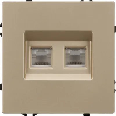 

Розетка, SCT-NOBE-MPC2-SFPL-GD / 054314