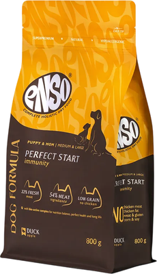 

Сухой корм для собак, DF Perfect Start Для щенков сред/круп утка яблоко / 020/251307