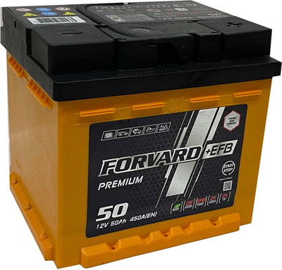 

Автомобильный аккумулятор, EFB Premium 50 Ah (0) 450A L1 12V50 AH/L1 / FEPL1.50.450.SMF