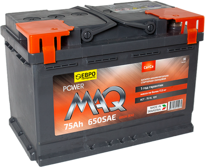 

Автомобильный аккумулятор, Power (0) 650A L3 6CT-75 / 075 023 K11 PM