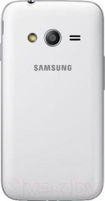 Смартфон Samsung Galaxy Ace 4 Lite / G313H (белый) - вид сзади