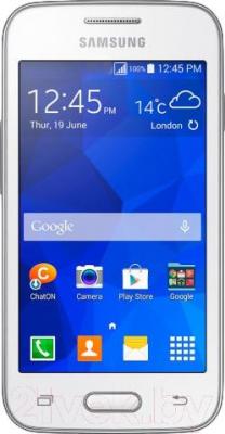 Смартфон Samsung Galaxy Ace 4 Lite / G313H (белый) - общий вид