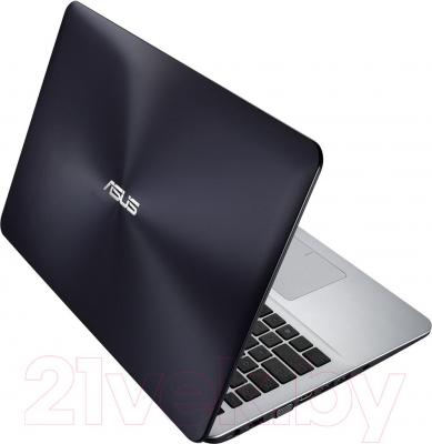 Ноутбук Asus X555LD-XX422D - вид сзади