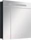 Шкаф с зеркалом для ванной Roca Victoria Nord 80 / ZRU9000100 (черный) - 