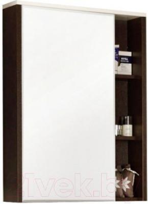 Шкаф с зеркалом для ванной Акватон Крит 60 (1A163202KT500) - общий вид (аксессуары приобретаются отдельно)