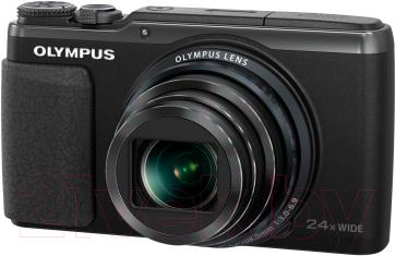 Компактный фотоаппарат Olympus SH-60 (Black) - общий вид