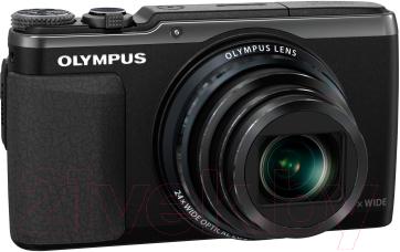 Компактный фотоаппарат Olympus SH-60 (Black) - общий вид