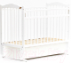 Миниатюра изображения товара Детская кроватка Bambini М.01.10.10 (белый)