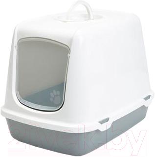 Туалет-домик Savic Oscar 026500WG (светло-серый/серый) - общий вид