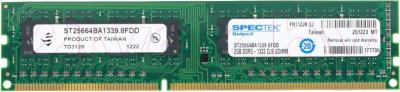 Оперативная память DDR3 Crucial ST25664BA1339 - общий вид