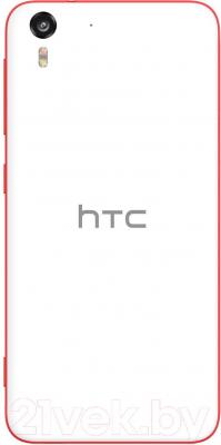 Смартфон HTC Desire Eye (бело-красный) - вид сзади