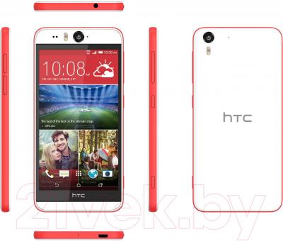 Смартфон HTC Desire Eye (бело-красный) - обзор панелей