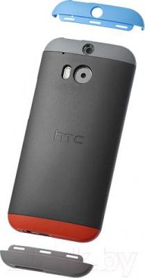 Чехол-книжка HTC Double Dip Hard Shell HC C940 (серый) - общий вид