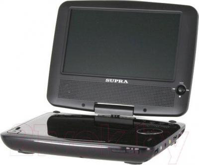 Портативный DVD-плеер Supra SDTV-722UT (серый) - общий вид