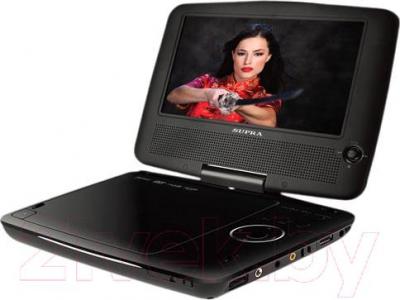 Портативный DVD-плеер Supra SDTV-722UT (серый) - общий вид