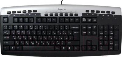 Клавиатура A4Tech KR-86 (Silver-Black) - общий вид