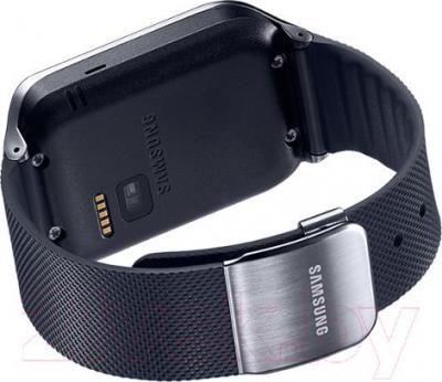 Умные часы Samsung Gear 2 SM-R380 (Titanium-Silver) - вид сзади