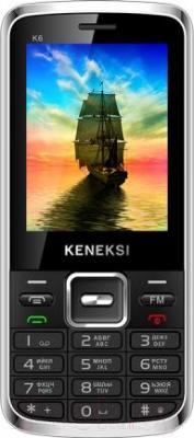 Мобильный телефон Keneksi K6 (черный) - общий вид