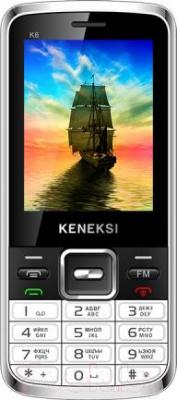 Мобильный телефон Keneksi K6 (белый) - общий вид