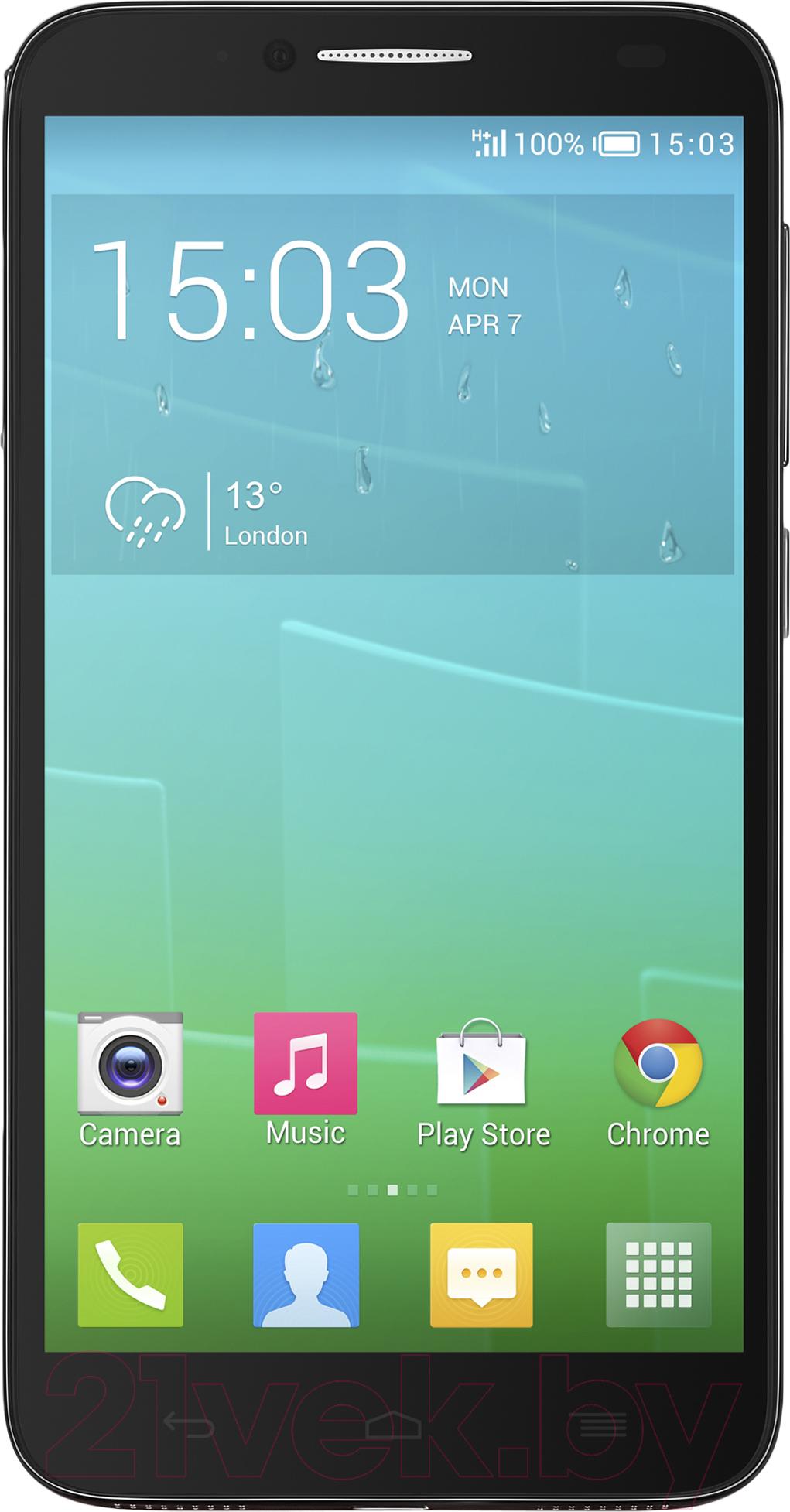 Alcatel One Touch Idol 2 6037K черный/шоколад Смартфон купить в Минске,  Гомеле, Витебске, Могилеве, Бресте, Гродно