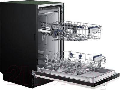 Посудомоечная машина Samsung DW50H4050BB - вид с открытой дверцей